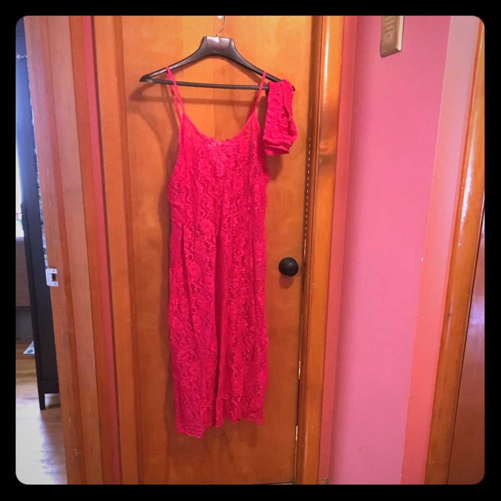 Pink Nightie with panty size 26/28